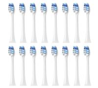 Têtes de rechange compatibles avec la brosse à dents électrique Colgate Glint 1, accessoires for adultes, embout 8 ou 16 pièces(16pcs Standard Clean)