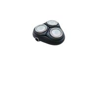 Têtes De Rechange Compatibles Avec Le Rasoir Électrique Philips S4303 S3206, Lame À Trois Têtes, Filet De Rasoir, Support De Porte De Carte, Tête Entière(Silver overall machine head with blade)