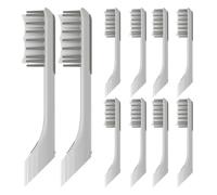 Têtes de rechange compatibles avec les brosses à dents électriques Quip, lot 10(White)