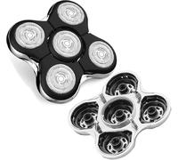 Têtes de rechange compatibles avec les rasoirs électriques Remington Balder RX7/XR1600 et XR7100 Wet & Dry, pour homme chauve