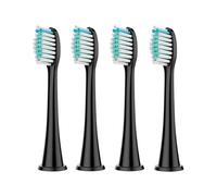 Têtes de rechange for brosse à dents, compatibles avec Philips Sonicare(4Pcs Black)