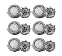 Têtes De Rechange For Rasoir Philips, Compatibles Avec Les Modèles 550, S520, S510, SH30/5, S5000, Accessoires For Têtes De Rasoir Humides Et Sèches(6set)