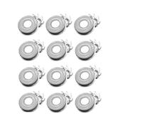 Têtes De Rechange For Rasoir Skull Shaver, Compatibles Avec Pitbull, Gold PRO(12 PCS S)