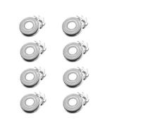 Têtes De Rechange For Rasoir Skull Shaver, Compatibles Avec Pitbull, Gold PRO(8 PCS S)