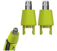 Têtes de rechange [Lot de 2] pour tondeuse nez oreille sourcil compatible avec Philips OneBlade OneBlade Pro QP2515 QP2530 QP2630 QP2734 QP2830