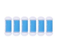 Têtes de Rechange pour Appareil Pédicure, Rouleaux Abrasifs Bleus 6 Pièces