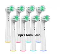 Têtes de rechange pour brosse à dents électrique Oral B Pro1000 Pro 3000 Pro5000 Pro7000,Action de fil de vitalité - Type 8 Gum Care