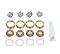 Têtes de rechange pour épilateur facial, performances durables, large compatibilité, maille de couteau précise et incisive pour femmes