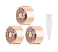 Têtes de rechange pour épilation faciale pour têtes de rechange impeccables Gen 3 compatibles avec Finishing Touch Flawless - Lames améliorées (3-Gold B Version)