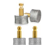 Têtes de Rechange pour Ponceuse à Griffes pour Chien, 4Pièces Compatible avec N10 N20 N30 et Autres Modèles, Têtes de Meulage à 80 Grains pour Petits, Moyens et Grands Chiens, Accessoires de Ponçage
