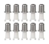 Têtes de rechange pour tondeuse à poils de nez, paquet de 10, têtes de lame de précision universelles pour tondeuse à poils de nez, coupe et rasage confortables, idéales pour les