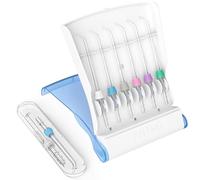 Têtes de rechange pour Waterpik, médiators de rechange pour hydropulseur Water Pik (8 embouts jet classiques + étui de rangement + étui de voyage)