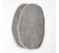 Têtes de rechange réutilisables en microfibre pour Leifheit pour Cleantenso | Lot de 5 recharges pour nettoyer en profondeur la saleté, matériau en microfibre, bois dur pour carrelage sûr