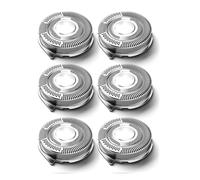 Têtes de rechange SH50, compatibles avec les rasoirs électriques Philips série 5000, AquaTouch, PowerTouch, S5210, S5370, PT730 et AT810(6pcs)