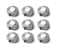 Têtes de rechange SH50, compatibles avec les rasoirs électriques Philips Series 5000, AquaTouch, PowerTouch, S5210, S5370, PT730 et AT810(9 pcs kit)