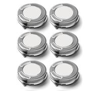 Têtes De Rechange SH50 For Rasoirs Électriques, Compatibles Avec Les Modèles Philips 5000, S5210, S5370, PT730 Et AT810. Lame De Rechange For Rasoir Homme.(6 pcs)