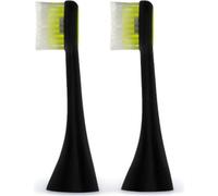 Têtes de remplacement pour ToothWave Soft Small Black 2 pcs brosse à dents