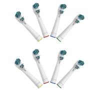 Têtes De Remplacement Têtes De Brosse À Dents Pour Braun Oralb Électrique Brosses À Dents Electriques, Recharges Génériques Double Clean, 8 Pièces