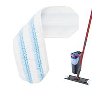 Têtes de serpillère | Fibre antidérapante lavable | Têtes de balai - Pour sols en bois dur, carrelage, maison, cuisine, intérieur et famille