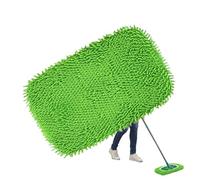 Têtes de Serpillière - Recharge pour Tissu de Nettoyage | Réutilisables Pour Nettoyage Domestique Pour Comptoir Salle De Bain Carrelage Enlèvement Des Poils D'Animaux Bois Dur Cuisine Garage