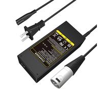 Têtes de sortie de chargeur 42 V 2 A, pour adaptateur de charge de batterie Li-ion TREE.NB 36 V avec connecteur XLR mâle à 3 broches