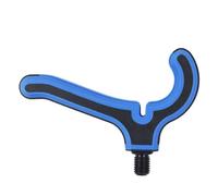 Têtes de support pour canne à pêche - Support pour rod pod Accessoire de pêche à la carpe | Tête repose canne à pêche | Appuie-tête porte canne à pêche | Tête repose canne | Pince pour p