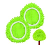 Têtes de vadrouille - 8 pouces | CHENILLE MOP - TAUX DE REMPLACPLACEMENT SÉCHÉE CHAPIQUE ABSBORBONS POUR LE NETTOYAGE EFFICICATION | Absorption et détergence élevées de l'eau pour les planchers durs p