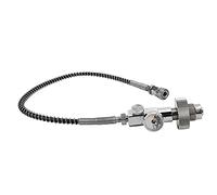 TÊTES DE Valve DE Remplissage DE GAZ DE Haute Pression DE Cylindre D'OXYGÈNE DE PLONGÉE pour L'INFLATION DE L'AIR avec Le Tube des Voies AÉRIENNES Grande Bouteille À