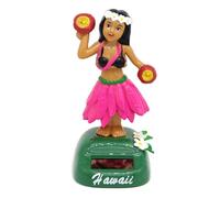 Têtes mobiles pour tableau de bord, mignonnes décorations de tableau de bord de voiture, danseuse solaire hawaïenne, pour tableau de bord de voiture, décoration amusante de tableau de bord, danseuse