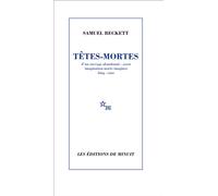 Têtes mortes - Samuel Beckett - Minuit - Livre