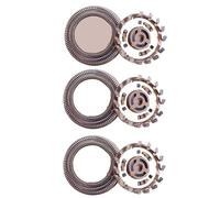 Têtes Rasoir，Compatibles Avec Philips，Norelco HQ6610, HQ6853, HQ5625, HQ6640, HQ6854，HQ6855 Modèles Ensemble 3 Lames Rechange