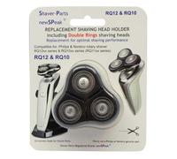 Tetes Rasoir Lot De 3 Rq12 60 - Rq12 70 Adaptable Philips Shaver Parts