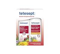 tetesept - 500 ml - Kit de relaxation musculaire - Bain douche et lotion