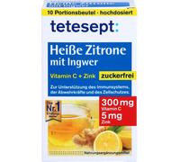 Tetesept citron chaud au gingembre poudre sans sucre 10X3 g