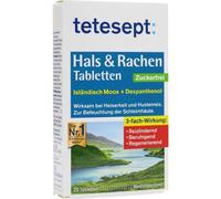 Tetesept comprimés gorge & pharynx sans sucre 20 pc