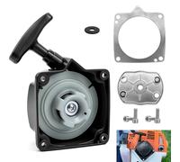 TETEWEVER Démarreur à câble, plaque de rechange avec vis de fixation | Démarreur à câble, plaque de rechange pour débroussailleuse, débroussailleuse, taille-haie, multioutil Fuxtec Rotfuchs Brast