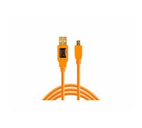 Tether Tools - Câble USB 2.0 Vers Mini-B 5-PIN 4.6m - Orange