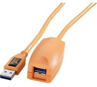 Tether Tools Câble USB USB 3.2 Gen1 (USB 3.0) USB-A mâle, USB-A femelle 5.00 m orange CU3017