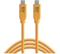 Tether Tools Câble USB USB-C® mâle, USB-C® mâle 4.60 m orange CUC15-ORG