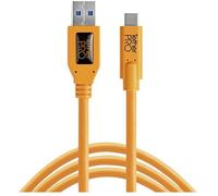 Tether Tools Câble USB USB-C® mâle, USB-C® mâle 4.60 m orange CUC3215-ORG
