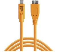 Tether Tools Câble USB USB-C® mâle, USB-Micro-B 3.0 mâle 4.60 m orange CUC3315-ORG