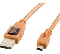 Tether Tools Câble USB USB-Mini-B mâle, USB-A mâle 4.60 m orange CU5451