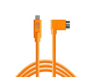 Tether Tools CUC33R15-ORG câble USB 4,6 m USB 3.2 Gen 1 (3.1 Gen 1) USB C Micro-USB B Orange