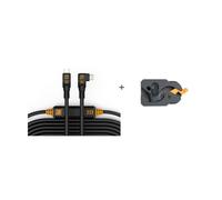 Tether Tools - TetherGuard LeverLock + Câble USB-C vers USB-C 9.4m Orange