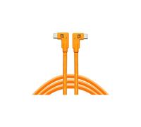 Tether Tools TetherPro Dual Right-Angle USB-C Câble 4,6m Orange