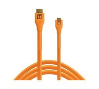 Tether Tools TetherPro HDMI Micro to HDMI 2.0 4.60m Orange