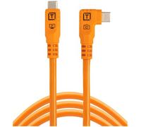 TETHER TOOLS Optima Câble USB-C 10G Droit à Coudé 1.8m Orange