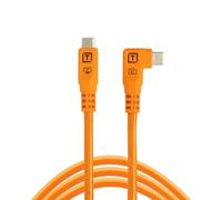 Tether Tools TetherPro Optima 10G USB-C Câble de transfert de données | Câble droit vers droit | Technologie de signal TetherBoost | Reconnaissance immédiate de la caméra | Transfert de données