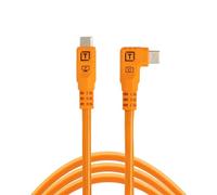 Tether Tools TetherPro Optima 10G USB-C Câble de transfert de données | Câble droit vers droit | Technologie de signal TetherBoost | Reconnaissance immédiate de la caméra | Transfert de données