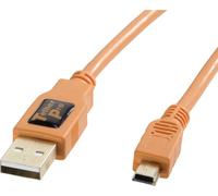 Tether Tools TetherPro USB 2.0 A/MiniB 5 Pin 4,6m orange